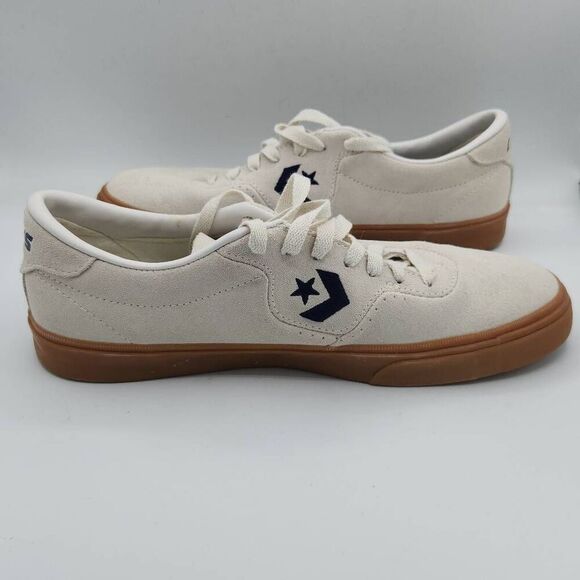 Converse CONS Louie Lopez Pro Low in Egret/Gum suede Men\'s 9.5 Women\'s 11 New main image 4